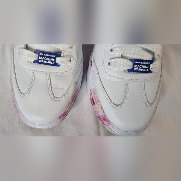 Skechers Cordova Classic Court Painted Floral Sneaker Women's Sz 10 - Picture 10 of 10